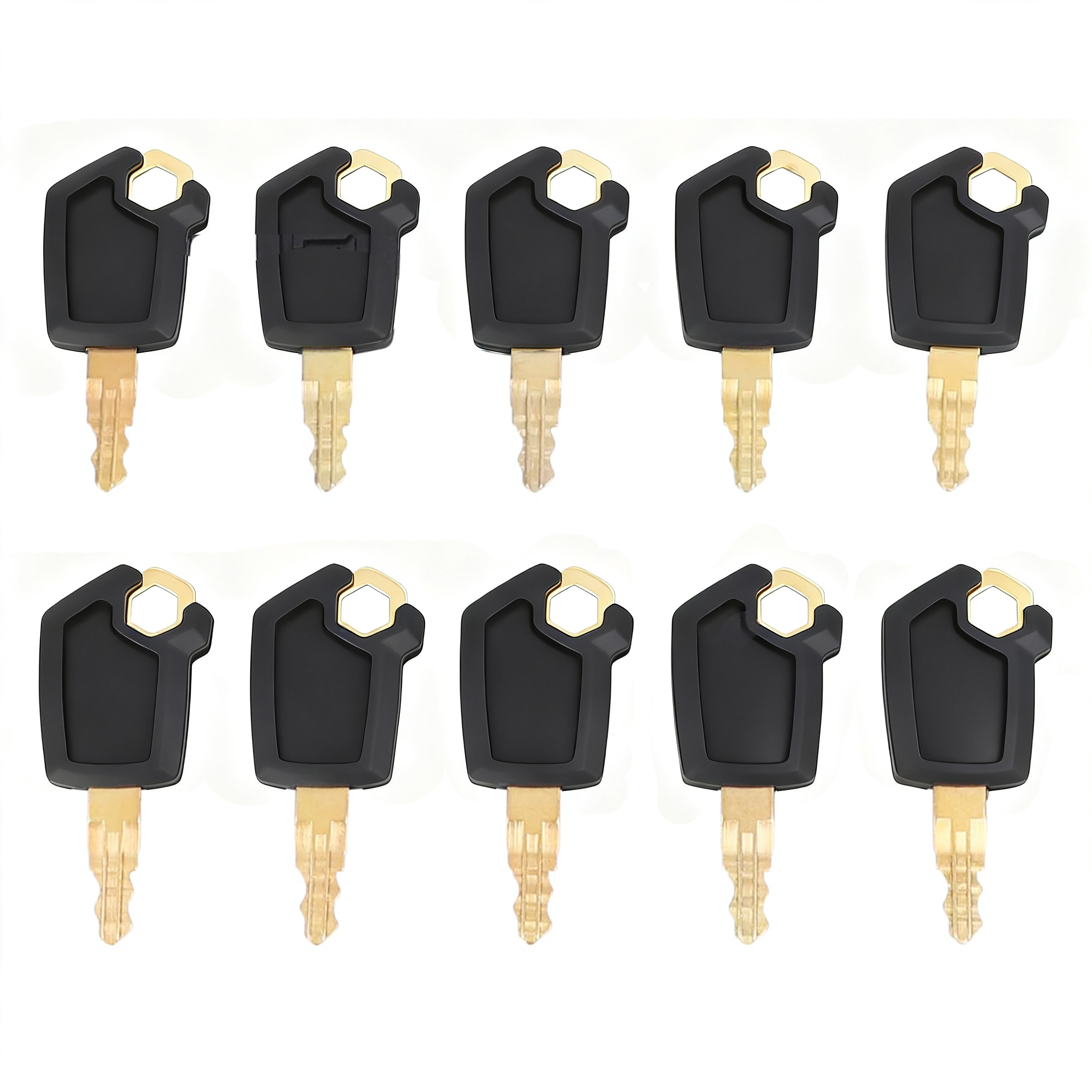 Heavy Equipment Cat - 20 Pcs Copper Key For Caterpillar