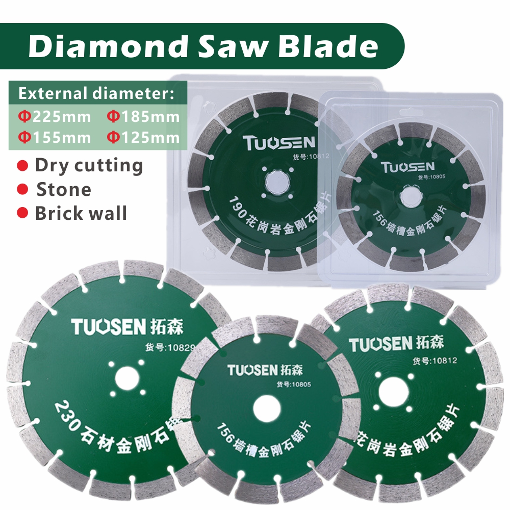 Brick Cutting Saw - Diamond Saw Blade 125/155/185/225mm Dry Cutting