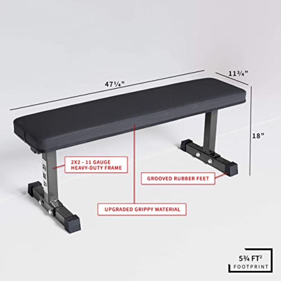 Fitness Flat Weight Bench, Hea - Heavy Equipment Gym avis et prix