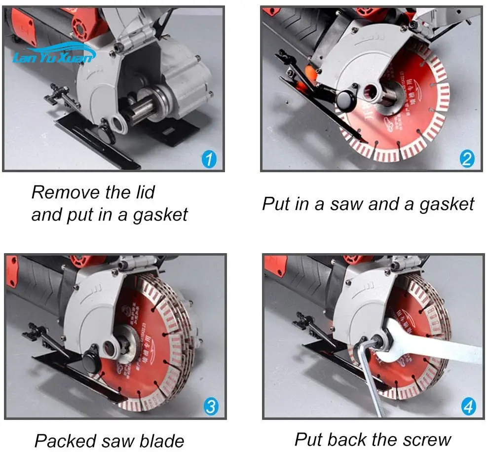 110/220v Wall Grooving Cutting - Brick Cutting Saw avis et prix