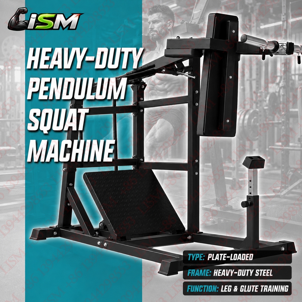 Heavy Duty Pendulum Squat Mach - Heavy Equipment Gym avis et prix