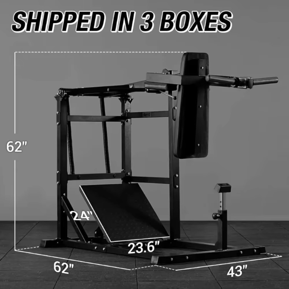 Heavy Duty Pendulum Squat Mach - Heavy Equipment Gym avis et prix