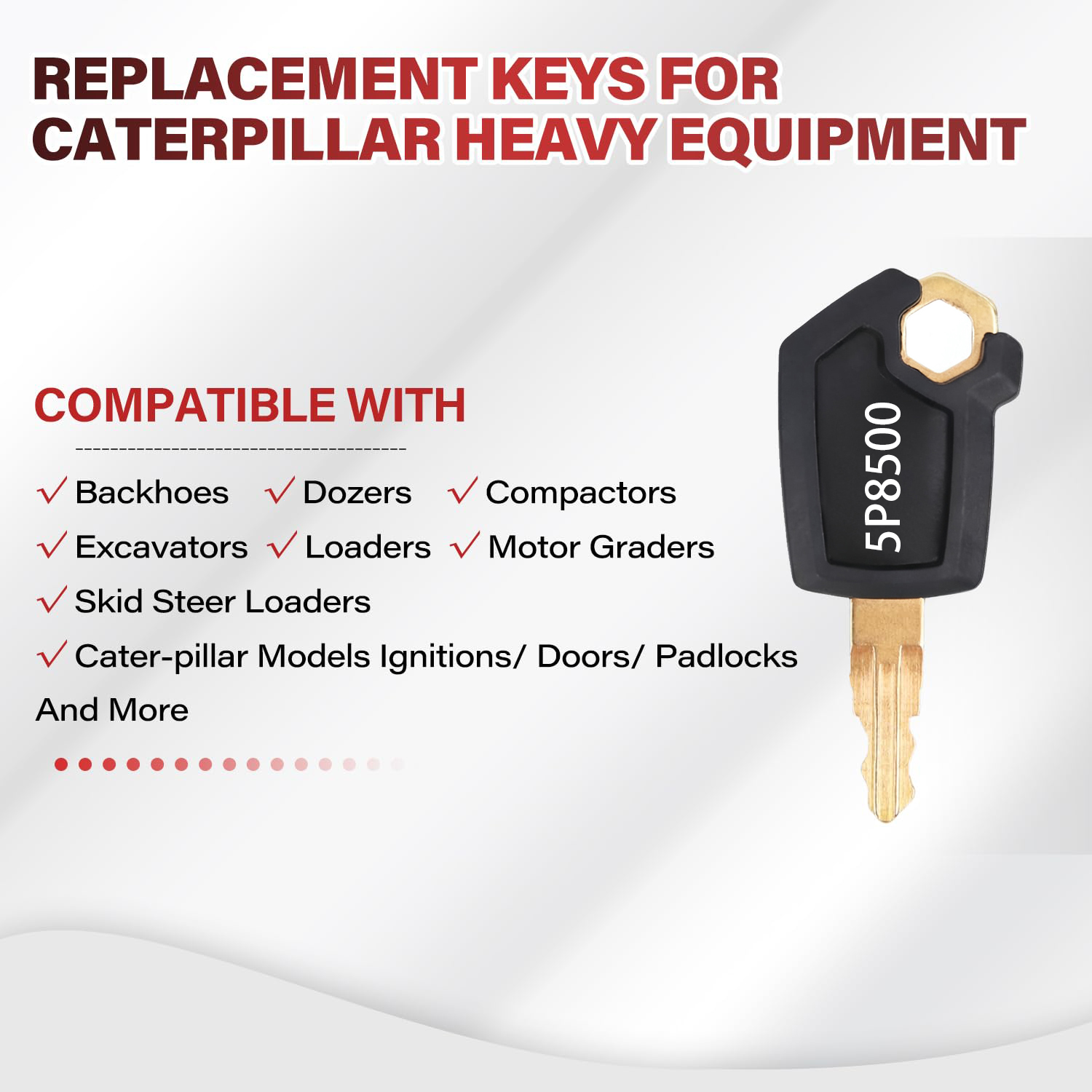 20 Pcs Copper Key For Caterpil - Heavy Equipment Cat avis et prix