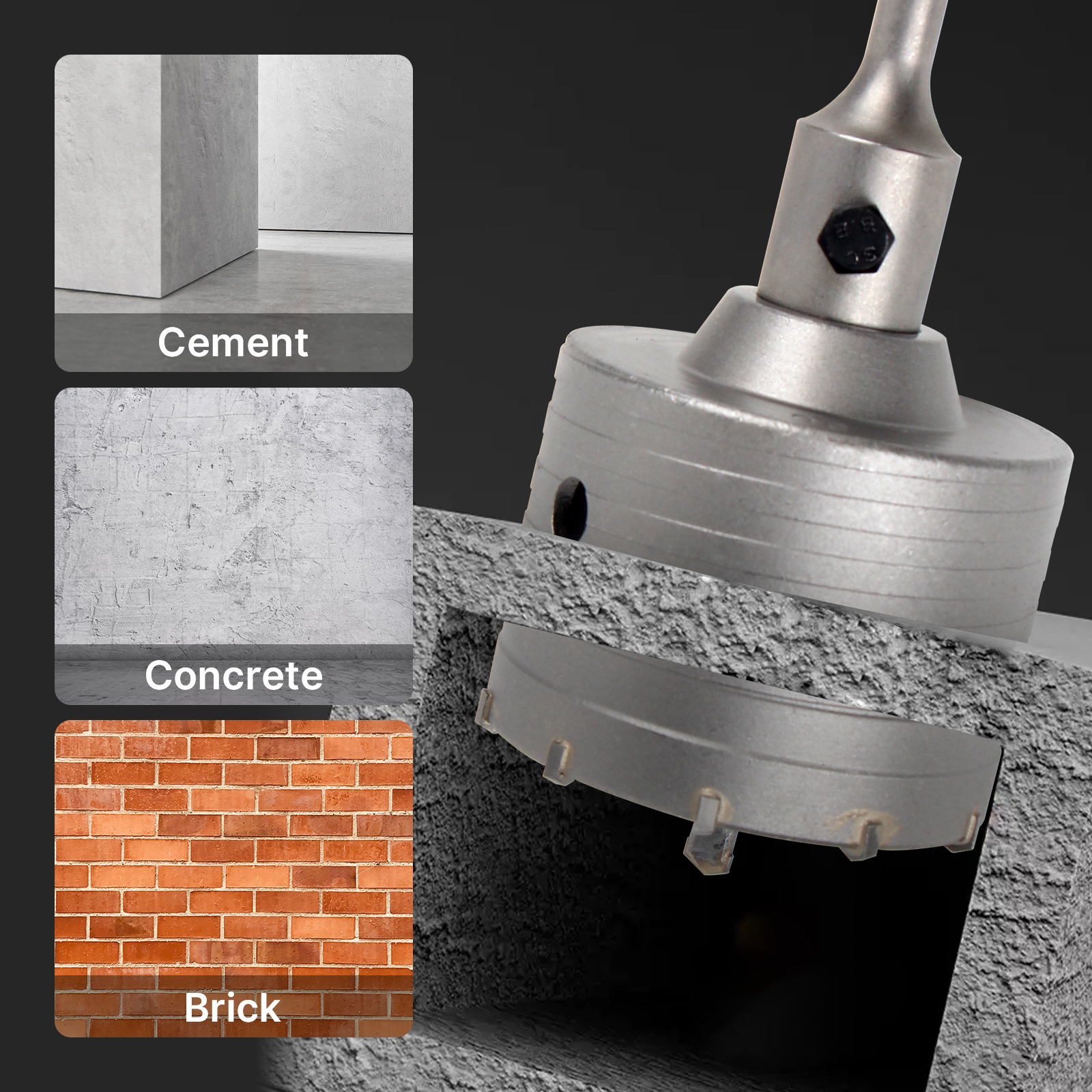 SDS PLUS 30-160mm Concrete Hol - Brick Cutting Saw avis et prix
