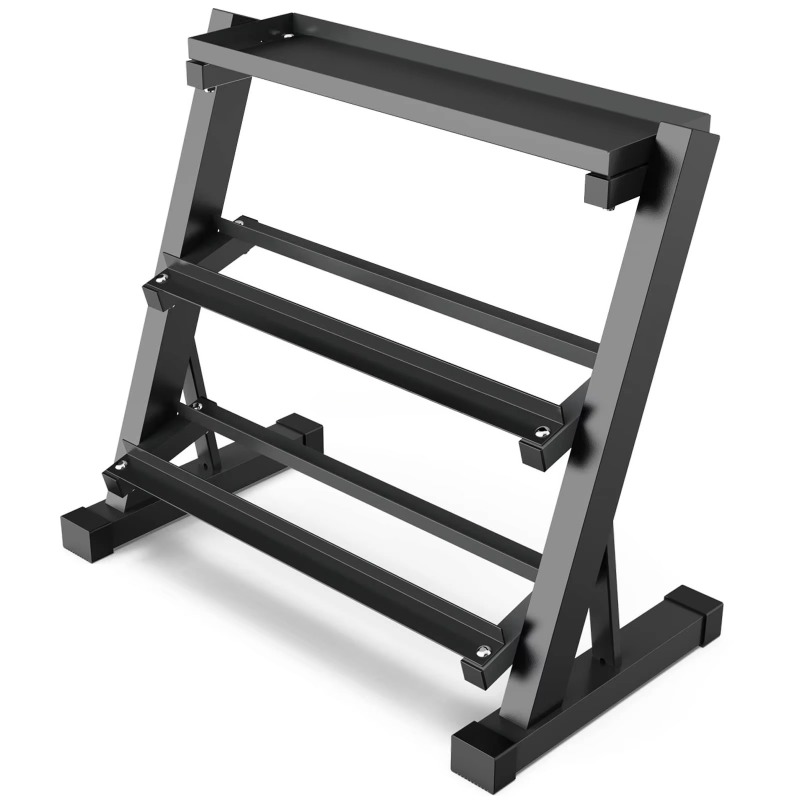 3-Tier Dumbbell Storage Rack 8 - Heavy Equipment Gym avis et prix