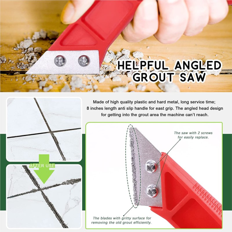 Grout Removal Tools 22 Pcs  Se - Brick Cutting Saw avis et prix