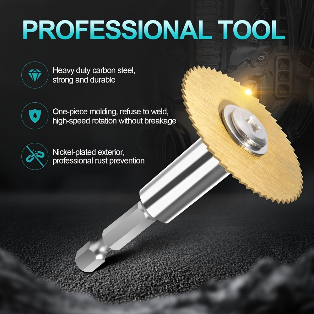 7pcs hex shank HSS saw blade s - Brick Cutting Saw avis et prix