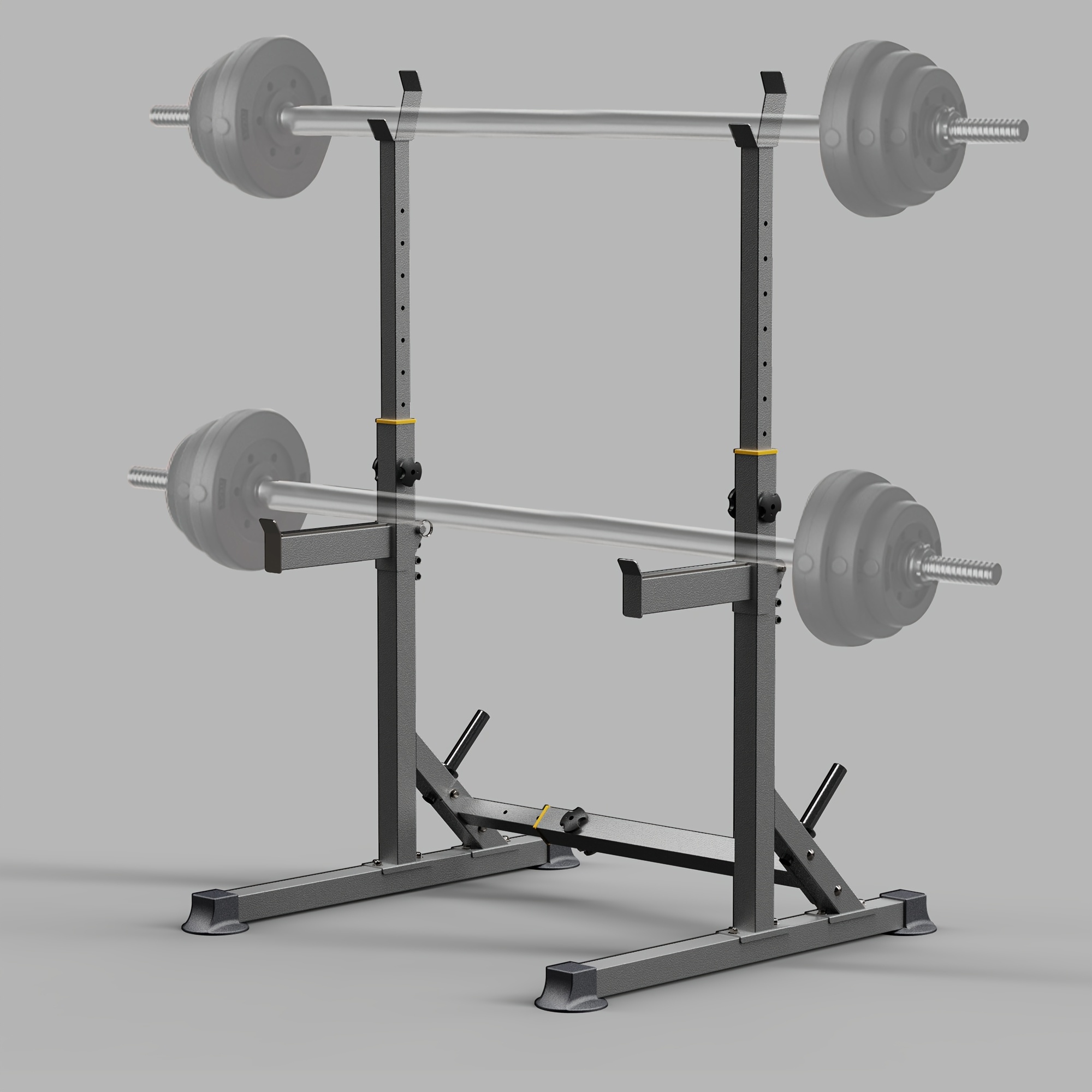 1 Squat Stand With Barbell Wei - Heavy Equipment Gym avis et prix