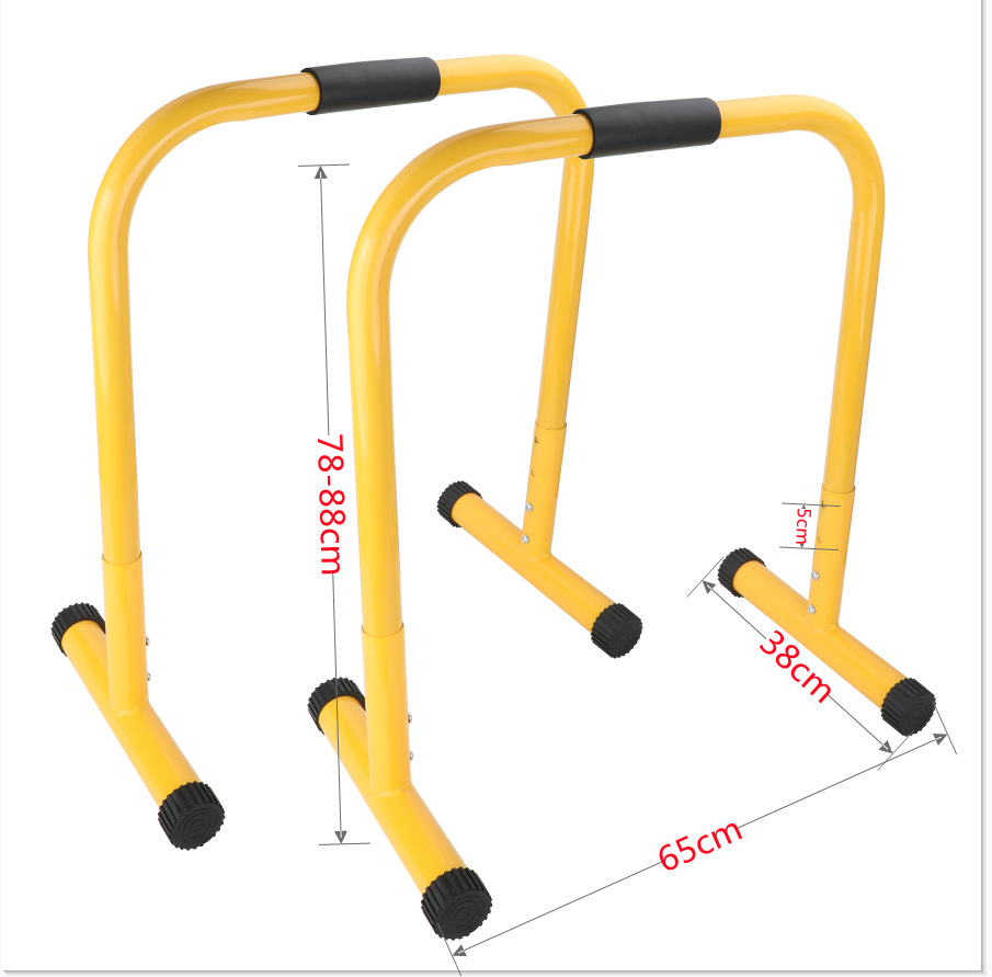 Steel Parallel Bar, 65x38x78cm - Heavy Equipment Gym avis et prix