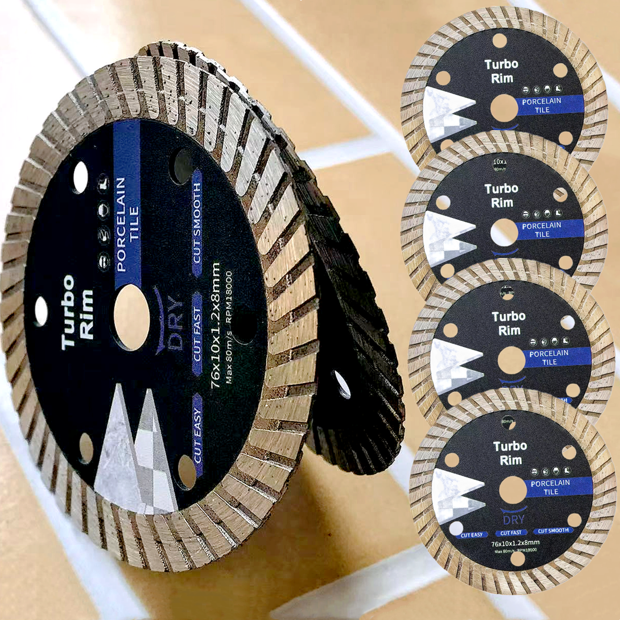 76mm Diamond Cutting Tile Disc - Brick Cutting Saw avis et prix