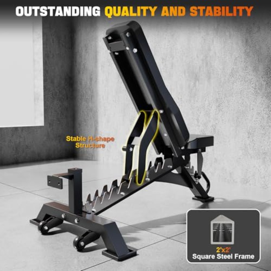 Adjustable Weight Bench Heavy  - Heavy Equipment Gym avis et prix