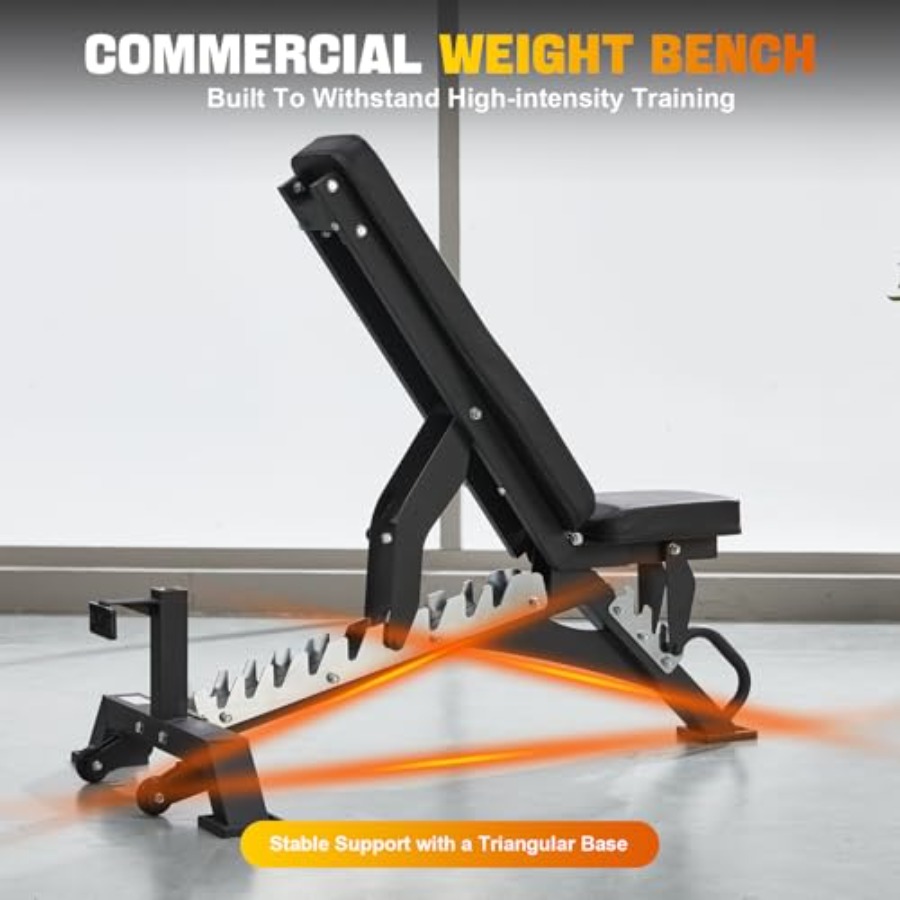 Adjustable Weight Bench Heavy  - Heavy Equipment Gym avis et prix