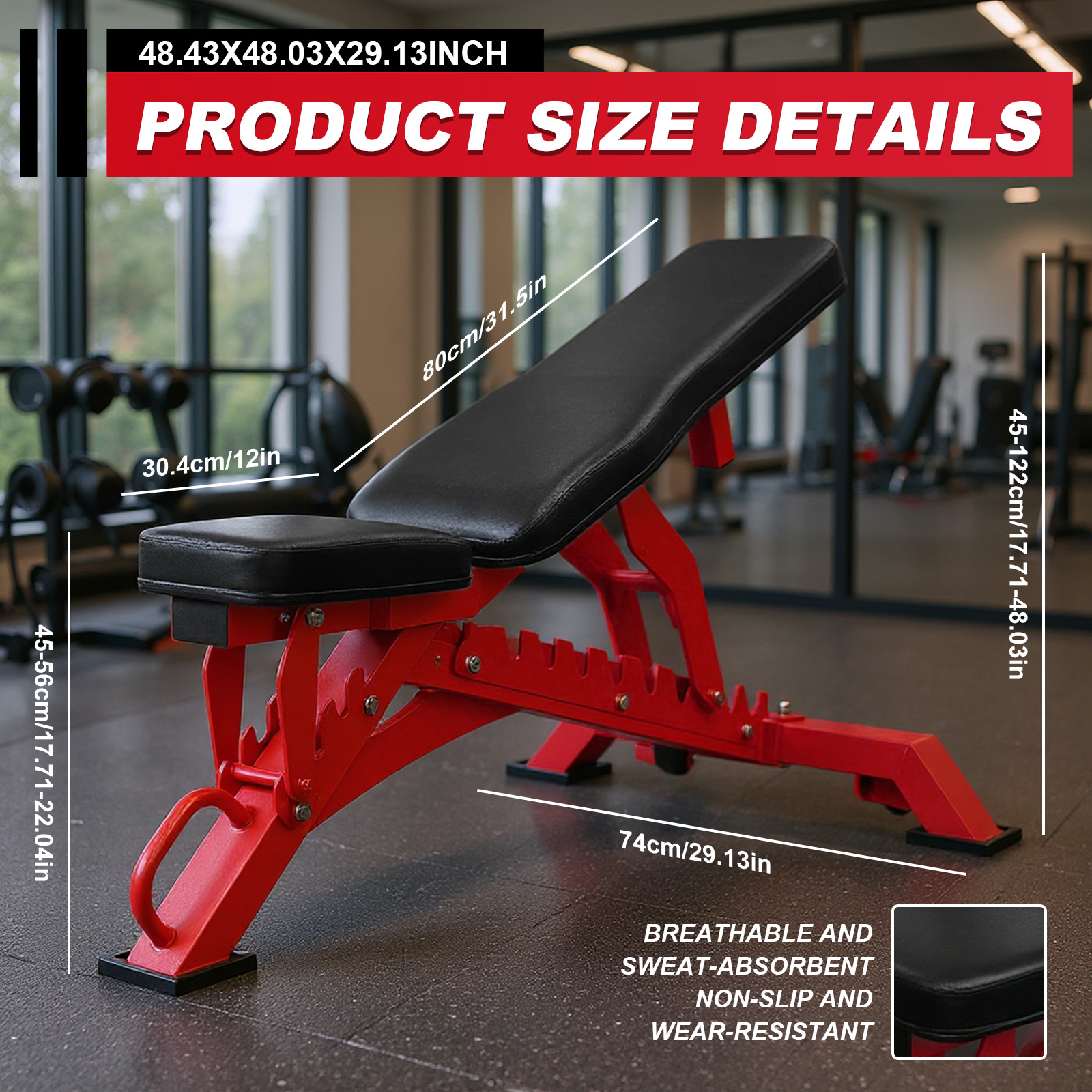 Strength Training Bench Adjust - Heavy Equipment Gym avis et prix